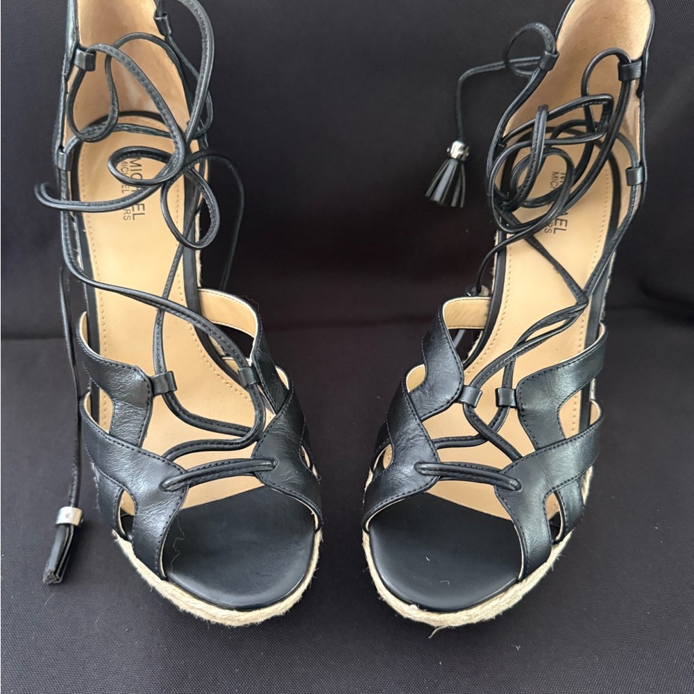 MICHAEL Michael Kors Black Espadrille Shoes